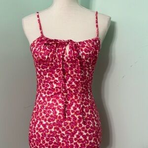 ⭐️ 2 for $15. SHEIN floral print keyhole stretchy dress